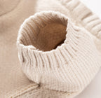 ちびライオンのふわもこニット