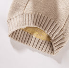 ちびライオンのふわもこニット