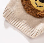 ちびライオンのふわもこニット