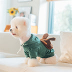 うさぎポケット付きフードパーカー