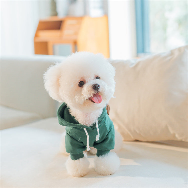 うさぎポケット付きフードパーカー