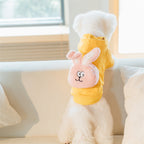 うさぎポケット付きフードパーカー