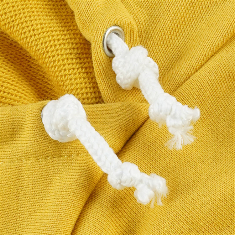 うさぎポケット付きフードパーカー