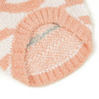 フード付きボーダー柄ノースリーブニット