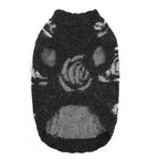 ローズ柄ノースリーブニット