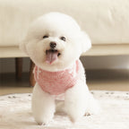 ローズ柄ノースリーブニット