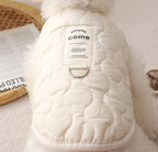 ボア裏地キルティングベスト